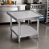 Thumbnail image #2 for BK Resources 30 x 30 x 20 Inch Stainless Steel Machine Stand with Adjustable Undershelf