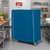 Thumbnail image #2 for Metro Queen Mary & Banquet Cart Cover, 60 x 21 x 62 Inches, Uncoated Nylon, Mariner Blue
