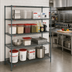 Thumbnail image #2 for Metro Super Erecta Convenience Pak 4-Shelf Wire Shelving Unit, 48