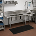 Thumbnail image #2 for Eagle SDTPL-124-16/3 Soiled Dishtable with 3-Compartment Pot Sink and Pre-Rinse Sink