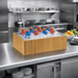 Thumbnail image #2 for Rectangular Bamboo Ice Housing with Removable Clear Polycarbonate Pan