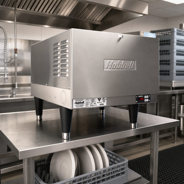 Product image #2 for Hubbell J624 Electric Dishwasher Booster Heater, 24 kW, 6-Gallon Stainless Steel Tank