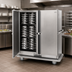 Thumbnail image #2 for Convertible Carter Mobile Insulated Double-Door Banquet Cart Holding Cabinet, 120 Covered Plates