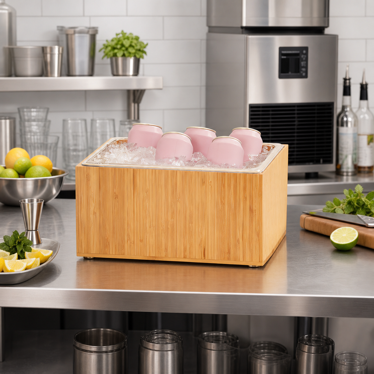 Product image #3 for Bamboo Rectangular Ice Housing, 10 x 12 x 6.5 Inches