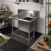 Thumbnail image #2 for John Boos Pro-Bowl 1-Compartment Sink with Left Drainboard, 70-3/16 Inch Wide, 14-Gauge Stainless Steel