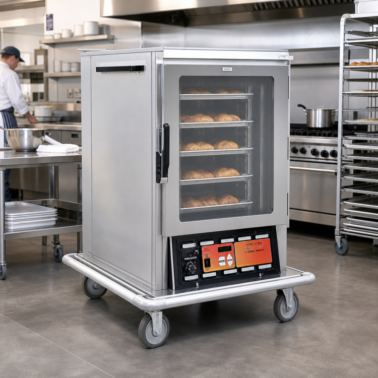 Product image #2 for Panco HPUELSN-RA3.00 Undercounter Non-Insulated Heated/Proofing Holding Cabinet with Polycarbonate Window Door