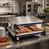 Thumbnail image #2 for Hatco Glo-Ray Designer Slant Countertop Hot Food Display Warmer, 48.25-Inch Single Shelf