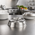 Thumbnail image #2 for Round Stainless Steel Plate Cover for 9-Inch to 9-1/8-Inch Plates