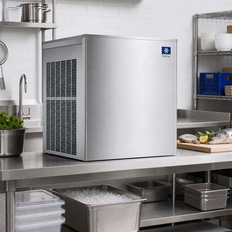 Product image #2 for Manitowoc RFK0620AZ Air-Cooled Self-Contained Flake Ice Machine, 730 lb/Day, 22-Inch Wide