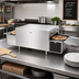 Thumbnail image #2 for Vollrath Countertop Single Deck Conveyor Pizza Oven, 68-Inch Wide, 220 Volt