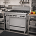 Thumbnail image #2 for Garland Cuisine Series 36-Inch Heavy Duty Gas Range with 6 Open Burners and Convection Oven