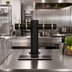 Thumbnail image #2 for Micro Matic Metropolis T-Style 4-Faucet Glycol-Cooled Beer Tower, Matte Black