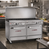 Thumbnail image #2 for Southbend Ultimate 60-Inch Gas Restaurant Range with 9 Open Burners, Standard Oven, and Cabinet Base