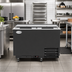 Thumbnail image #2 for KoolMore 50-Inch Commercial Glass Froster, 14 Cu. Ft., Black Steel Finish, Top Sliding Door