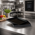 Thumbnail image #3 for ACP 11-1/4 Inch Square Solid Bottom Non-Stick Basket for MRX Ovens