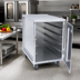 Thumbnail image #2 for Cres Cor Mobile Single-Compartment Non-Insulated Aluminum Tray Delivery Cart, 12-Pan Capacity