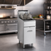 Thumbnail image #2 for Imperial IFS-40 Tube Fired Gas Floor Fryer, 40 lb. Oil Capacity