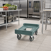 Thumbnail image #3 for Cambro Camdolly Open-Frame Food Carrier Dolly, 300 lb Capacity, Slate Blue
