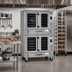 Thumbnail image #2 for Southbend Platinum PCE22B/TI-V Double Deck Bakery-Depth Electric Convection Oven