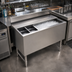 Thumbnail image #2 for Sapphire Underbar Ice Bin with 12-Inch Deep Insulated Cabin, Sliding Lid, and 7-Circuit Cold Plate