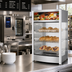 Thumbnail image #2 for BakeMax Titan Series 18-Inch Countertop Full-Service Heated Food Display Case
