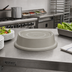 Thumbnail image #3 for Cambro Versa Camcover Round Fiberglass Plate Cover, 10.4 Inch Inside Diameter, Granite Gray