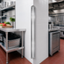 Thumbnail image #2 for Special Value 48-Inch x 4-Inch x 4-Inch Stainless Steel Corner Guard with Adhesive Tape Backing