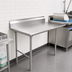 Thumbnail image #2 for Eagle Group Straight Clean Dishtable, Left-to-Right Operation, 36 x 30 Inch, 16-Gauge 304 Stainless Steel Top