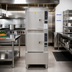 Thumbnail image #2 for Cleveland Range Steamcraft Gemini 10 24-Inch Pressureless Gas Convection Steamer, 2-Compartment Floor Model