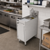 Thumbnail image #3 for Top Shelf TSF Series 12-Inch Wide Underbar Chemical Storage Cabinet with Stainless Steel Sink