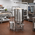 Thumbnail image #2 for Legion LTCR-60 60-Gallon Direct Steam Coffee Kettle, 2/3 Jacketed, Floor-Mounted Tri-Leg Base