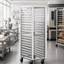 Thumbnail image #2 for Full-Height Heavy-Duty Vinyl Rack Cover, End Loading, Two Zippers, 12 Mil