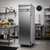 Thumbnail image #2 for Beverage-Air Horizon Series One-Section Reach-In Freezer, 21.06 Cu. Ft., Top-Mount Self-Contained, Solid Right-Hand Door
