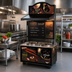 Thumbnail image #2 for Vollrath Cayenne Twin Well Soup Merchandiser with Menu Board, Lighted Canopy, and Tuscan Graphics