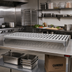 Thumbnail image #3 for Cambro Camshelving Premium Vented Shelf Kit, 72-Inch x 14-Inch, Speckled Gray