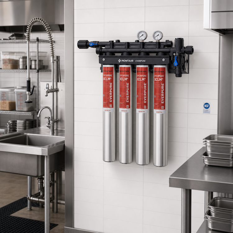 Product image #2 for Everpure QC7I Quad-XCLM+ High-Capacity Fountain Chloramines Reduction System