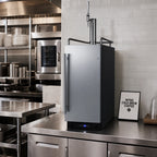 Thumbnail image #3 for Summit Commercial SBC15NCF 15-Inch Nitro Cold Brew Coffee Dispenser, 2.9 Cu. Ft., Built-In or Freestanding, 1/6 Keg Capacity