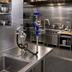 Thumbnail image #2 for Single Hole Deck-Mount Pot Filler Mixing Faucet with Quick Disconnect Spray Head