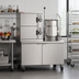 Thumbnail image #2 for Crown ECX-10-6 Two Compartment Electric Convection Steamer with 6 Gallon Kettle