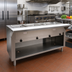 Thumbnail image #2 for Advance Tabco Triumph (Supreme) 62-7/16 Inch Electric 4-Well Sealed Hot Food Table with Open Cabinet Base