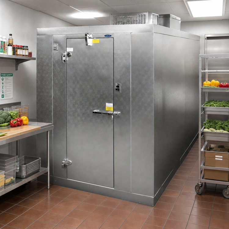 Product image #2 for Norlake Kold Locker Outdoor Walk-In Cooler, 10' x 14' x 7'7" H, With Floor, +35°F, R290 Capsule Pak ECO, 115V