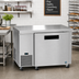 Thumbnail image #2 for Hoshizaki Steelheart ULF46B Undercounter Reach-In Freezer, One-Section, 46 Inch, 11.78 Cu. Ft., Side-Mounted Self-Contained Refrigeration