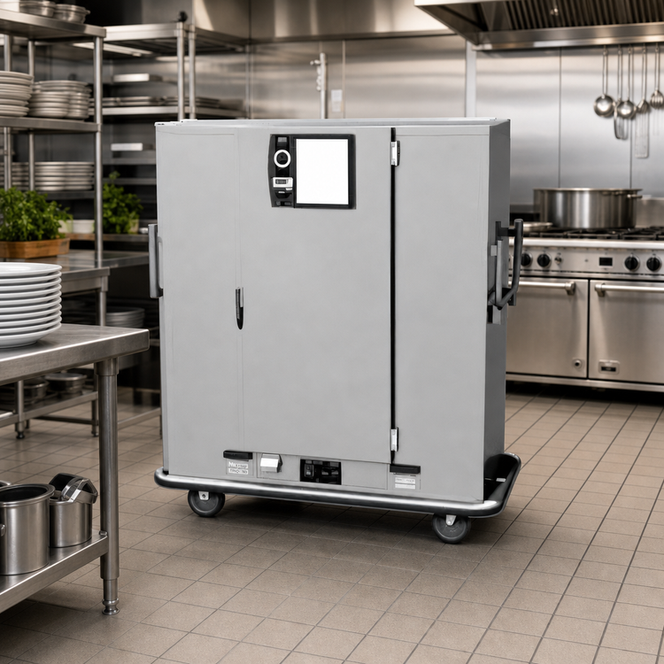 Product image #2 for Metro MBQ-180 Single-Door Heated Banquet Holding Cabinet, 180 11-Inch Plate Capacity, 120V