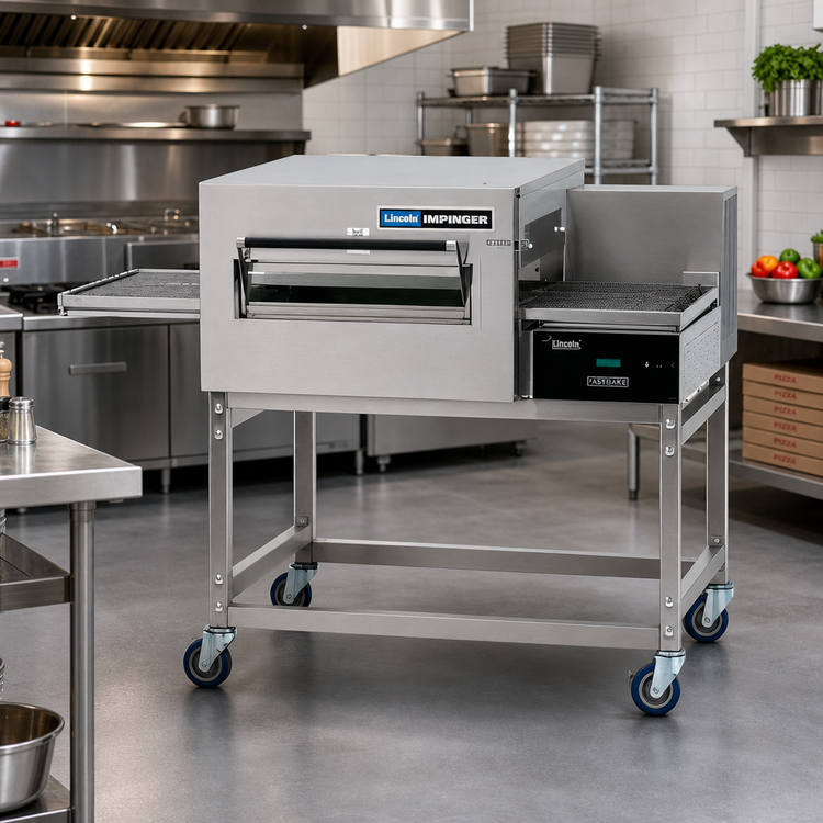 Product image #2 for Lincoln Quick Ship Impinger II Single-Deck Natural Gas Conveyor Oven, Left-to-Right, FastBake