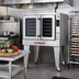Thumbnail image #2 for Southbend Platinum Series Full-Size Single Deck Gas Convection Oven, Standard Depth, Touchscreen Controls, Dependent Doors, 70,000 BTU