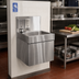 Thumbnail image #2 for Glastender WDH-14-LF Wall-Mount Stainless Steel Hand Sink with Built-In Soap and Towel Dispensers, Without Faucet