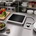 Thumbnail image #2 for Wells HC-1006 Built-In 12-5/8-Inch Electric Ceramic Glass Hotplate, 1-Burner, 120V