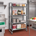 Thumbnail image #2 for Cambro Camshelving Elements XTRA Stationary Solid Starter Shelving Unit, 24