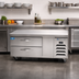 Thumbnail image #2 for Beverage-Air Cross Temp Two-Drawer Convertible Chef Base Refrigerator/Freezer, 52 Inch Wide