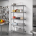 Thumbnail image #2 for Eagle Valu-Master 5-Tier Add-On Wire Shelving Unit, 36